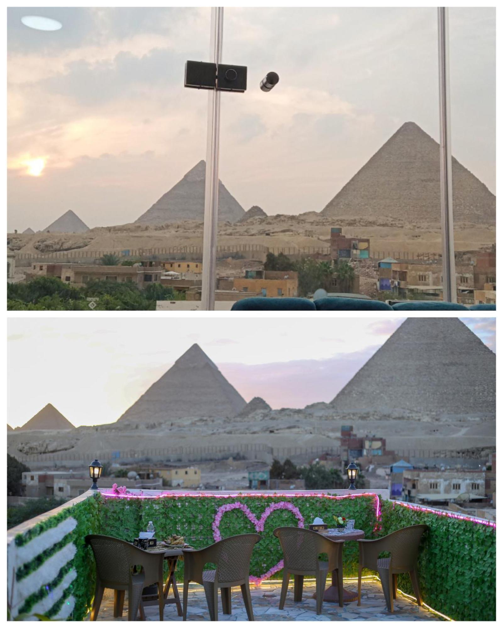 Pyramids Show Hotel Kafret el-Gabal Zewnętrze zdjęcie